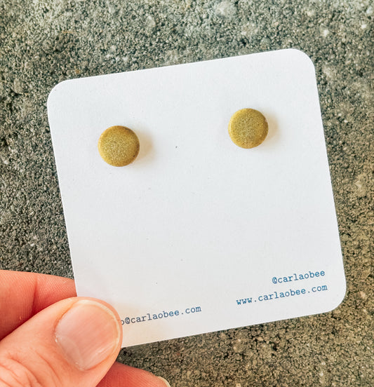 Mustard Yellow Studs